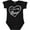 AB-Black, variant on Inktastic I Love My Nana in White Chalk Heart Boys or Girls Baby Bodysuit