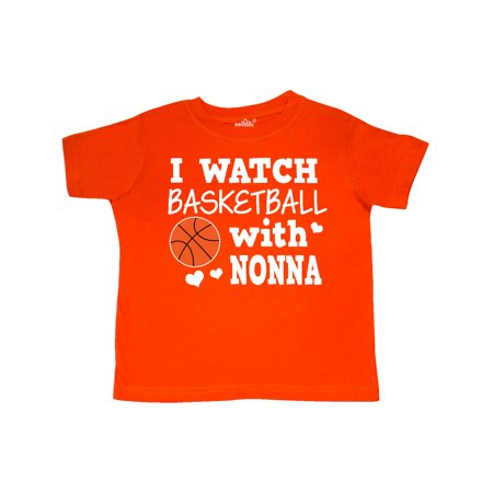 

Inktastic I Watch Basketball with Nonna Gift Toddler Boy Girl T-Shirt