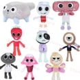 thumbnail image 2 of Dandy's World Plush Cosmo Pebble Finn Flutter Dandys World Horror Game Astro Soft Stuffed Cute Pillow Doll Toy For Children Gift, 2 of 5