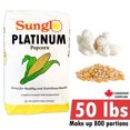 thumbnail image 1 of Sunglos PLATINUM Theater grade Unpopped popcorn kernels Butterfly 50lbs, 1 of 4