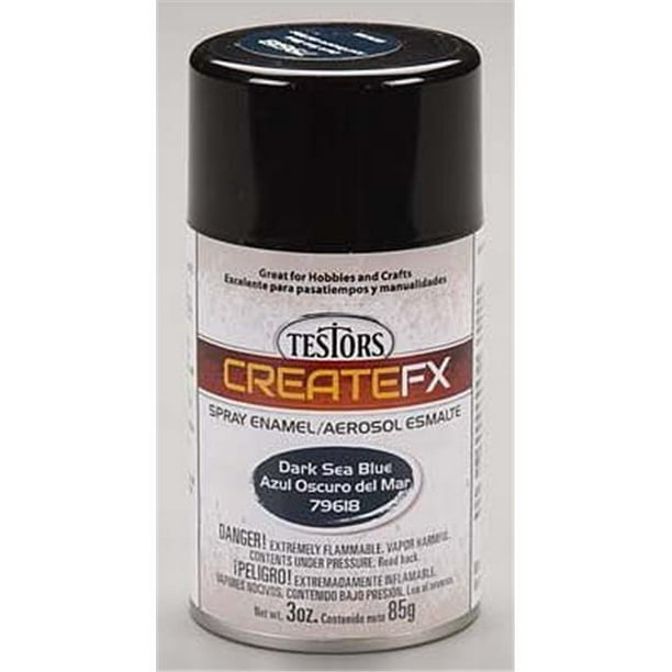 Testors Paints TES79618 FX Dark Sea Blue Spray