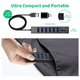 thumbnail image 2 of Adaptador  Bloosom Multipuerto 8 En 1 Usb Hubs Para Macbook / Pc Negro, 2 of 4