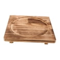 thumbnail image 6 of IDEANATEGRATE Anti Scalding Stone Bowl Mat Wood 1Pcs, 6 of 8
