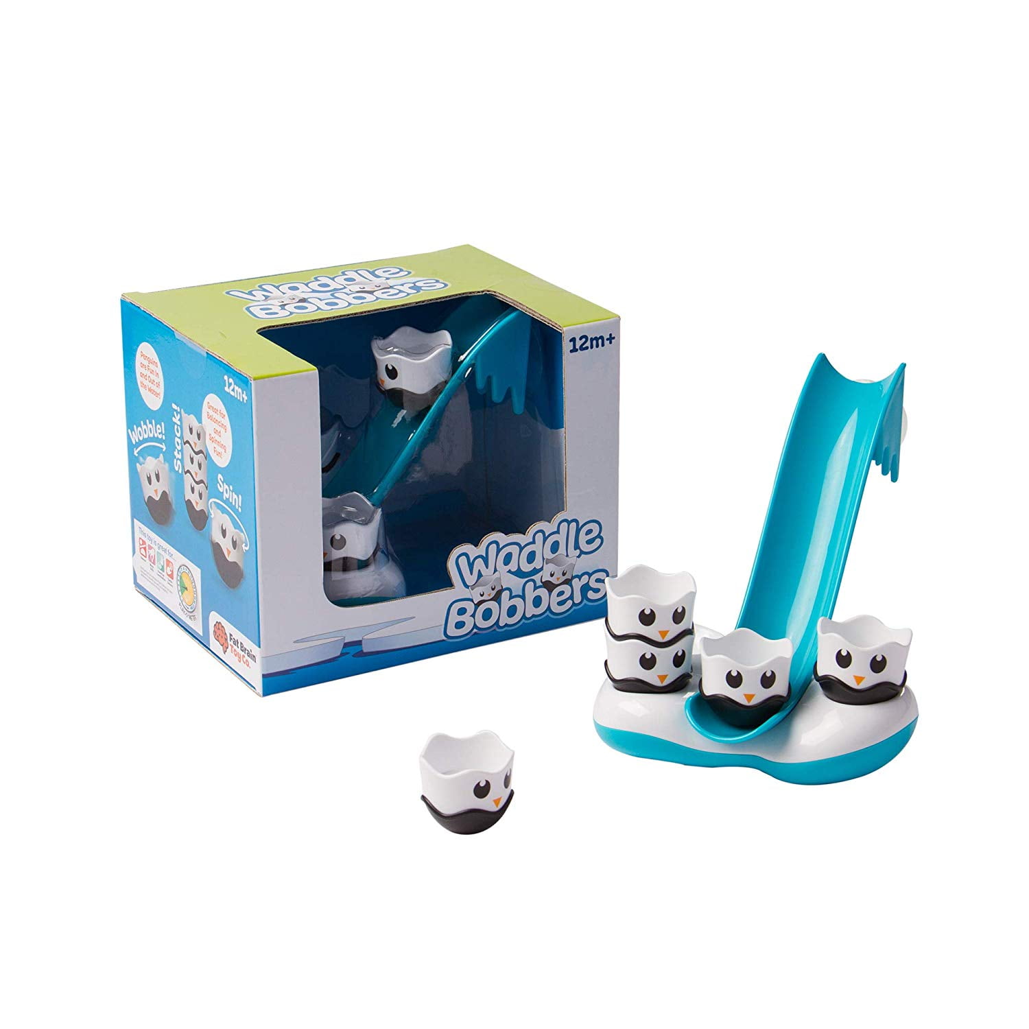 penguin bath toy slide