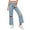 Blue, variant on Vedolay Jeans for Women Trendy Women's 2023 High Waisted Wide Leg Flare Denim Pants,Blue M
