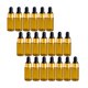thumbnail image 4 of Frascos cuentagotas de 20 piezas Sunnimix con cuentagotas de Vidrio 5 ml Marrón Dorado, 4 of 8