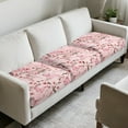 thumbnail image 3 of Xixirimido Couch Cushion Cover Non-Slip Sofa Cover with Elastic Bands Universal Armchair Cushion Slipcover Replacement Furniture Protector, Pink Butterfly Cherry Blossom, 3 of 8