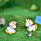 thumbnail image 2 of Micropaisaje de musgo de unicornio de color, artesanía de resina, decoración, regalo, muñeca, mini muñeca de dibujos animados de anime, 2 of 6