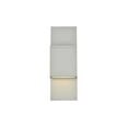 thumbnail image 1 of Living District Raine Modern Integrated LED Wall Sconce Silver Glass Lens, 1 of 1