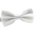 thumbnail image 2 of D GROEE House Mens Bowties Pre tied Shape Clip on Bowtie Solid Color Men Formal Wear for Party Banquet Prom, 2 of 8