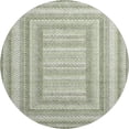 thumbnail image 2 of Addison Rugs Mayfield Premium Machine Washable Transitional Geometric Aloe Round Rug, 8' x 8', 2 of 6
