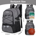 thumbnail image 2 of Mochila de baloncesto LARIPOP para niños y niñas, regalos para hombres, 2 of 7