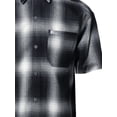 thumbnail image 3 of FashionOutfit Men's Short Sleeve Casual Plaid Buttondown Shirt, 3 of 4