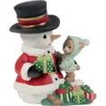 thumbnail image 3 of Precious Moments Sharing The Gift Of Love At Christmastime Annual Snowman Figurine , 1 Each, 3 of 5