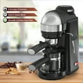 thumbnail image 3 of Brentwood Appliances GA-135BK 20-Ounce 800-Watt Espresso and Cappuccino Maker, 3 of 8