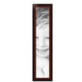thumbnail image 2 of ArtToFrames 7" x 35" Honors Mahogany with Black Picture Frame, 7x35 inch Brown Wood Poster Frame (WOM-5154), 5 Pack, 2 of 6