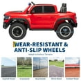 thumbnail image 3 of Eastvita 12V Licensed RAM Electric Pickup Truck for Kids, Dual Motor, Remote, LED, Music, Storage, 3 of 7