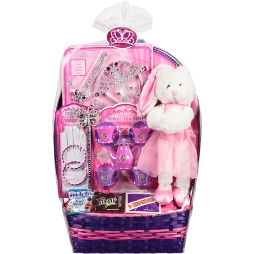 pink toy baskets