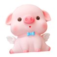 thumbnail image 3 of Hucha de Cerdo, Hucha, Regalos de cumpleaños, decoración, Manualidades, Adorno fácil de Usar, Estatuilla de Cerdo para Oficina, Sala de Estar, niños Cerdo grande con ojos abiertos, 3 of 6