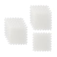 thumbnail image 2 of 10 piezas de alfombras cuadradas de rompecabezas de felpa entrelazadas, baldosas cuadradas suaves para decoración de salón, habitación de bebé, hogar beige, 2 of 8