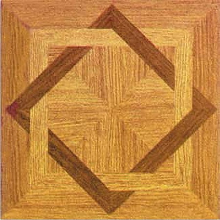 Wood Vinyl Tiles 40 Pieces Self Adhesive Indoor Flooring - Actual