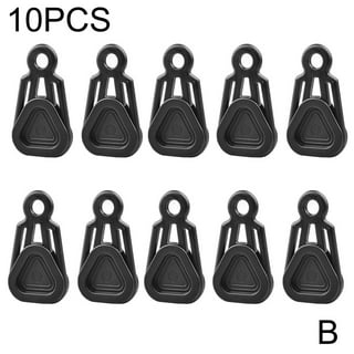 10Pcs grill accessories Lights Outdoor Banner Clips for Camping Tent  Outdoor