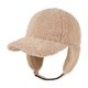 thumbnail image 2 of Gorra de béisbol con protección para los oídos de cachemira cálida de talla grande para otoño e invierno, gorra de pico de pato de felpa resistente al frío para hombres y mujeres, 2 of 5