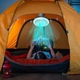 thumbnail image 1 of Qwtwty Grey Outdoor Camping Fan Usb Rechargeable Tent Ceiling Light, 1 of 9