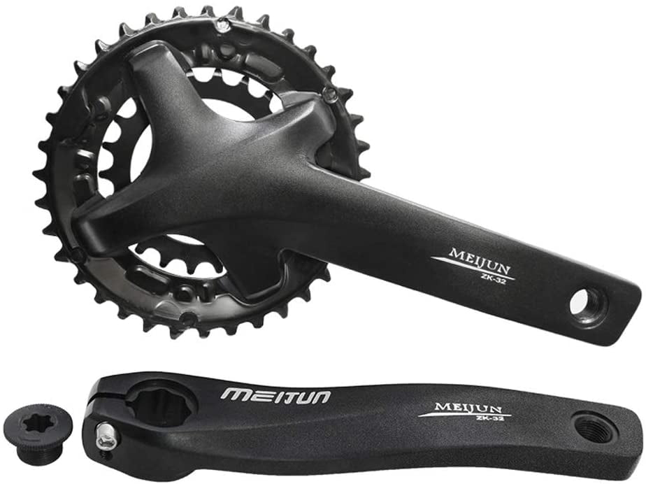 chrome mtb cranks