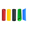 thumbnail image 1 of Garlic Peeler - 5 pieces - 3.5×14 cm - Garlic Peeler - Garlic Peeler - Kitchen Aid - Silicone - Red, blue, yellow, green and black - Easy to use and clean, 1 of 5
