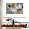 thumbnail image 3 of Elephant Stock Taking Off Wall Art - Horizontal Canvas Wall Art - Living Room Wall Decor - Abstract Canvas - Brown And Gray Decor By Natasha Barnes - 36" x 24", 3 of 8
