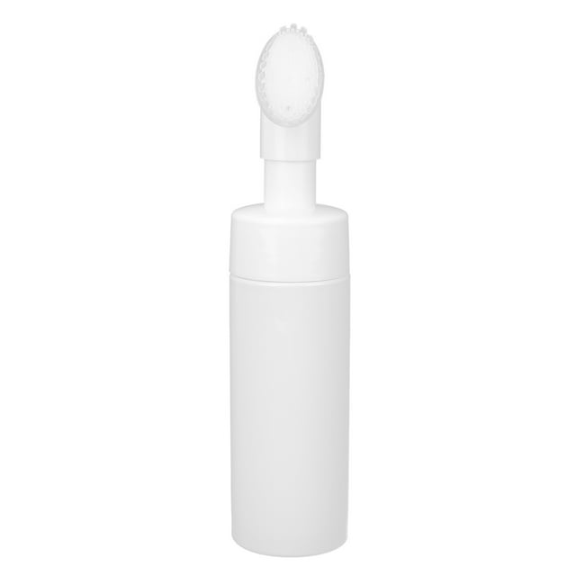 Silicone Brush Foaming Bottle, Large Diameter, Prevent Water Leakage, Press Foaming Pump for Delicate Foam, Use for Lotion or Facial Cleanser