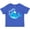 Royal Blue, variant on Inktastic Cute Blue Whale in Nautical Hat Boys or Girls Toddler T-Shirt