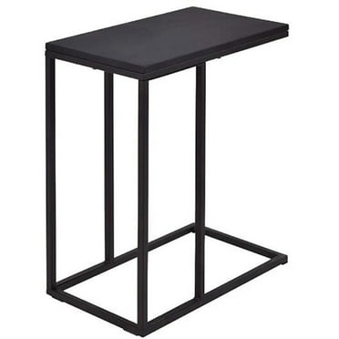 Finihen End Table, Stand Desk, Coffee Tray Sofa Side End Table, Sofa Side Table, Bed Side Table, for Living Room, Bedroom, Black