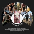thumbnail image 7 of Daiia Flower White Cow Printed Men's Quick Dry Fit Muscle Tank Top Slim-Fit Tank Workout Tank Top Lightweight Sports Tank Top-X-Large, 7 of 7