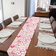 thumbnail image 2 of HOARBOEG Valentine's Day Love Printed Table Flag Holiday Gift Home Table Kitchen Mat, 2 of 5