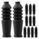 thumbnail image 1 of 12 fundas protectoras para cables de freno de bicicleta de montaña, accesorios de goma para frenos de embrague., 1 of 7