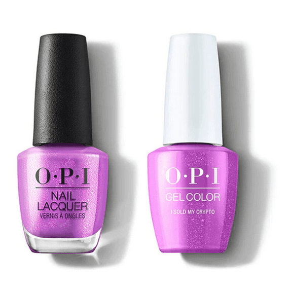 OPI Nail GelColor Matching Polish Combo Me Myself and OPI - I Sold My Crypto GC S012