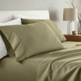 thumbnail image 6 of Super Soft Pillowcase 2-Pack Set Sage Green for King Bedding by Comfort Canopy, 6 of 13