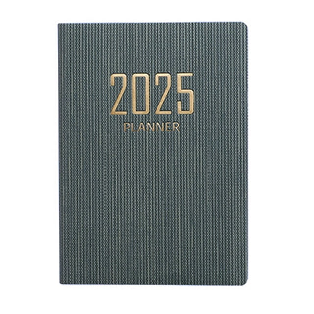 QJUHUNG Daily Planner 2025 Planner Calendar Weekly Agenda Organizer Daily Schedule Notepad Appointment Book Planner for Weekly Monthly