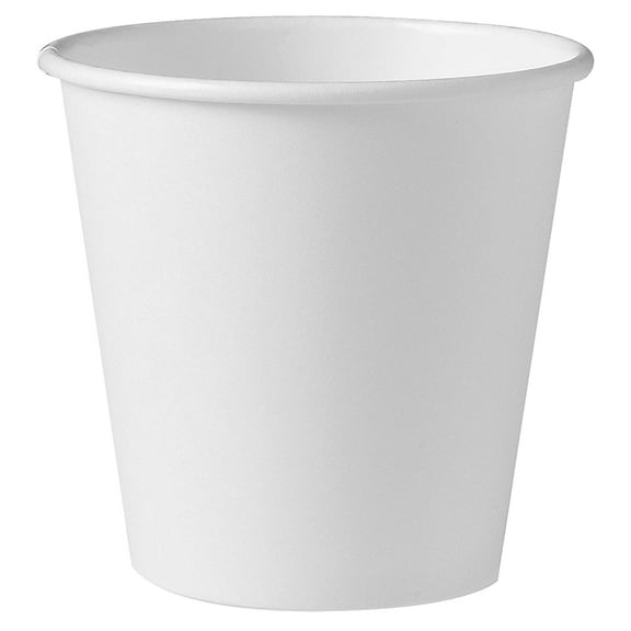410W-2050 10 oz White SSP Paper Hot Cup (Case of 1000)