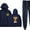 Navy-YM8320, variant on Central Cee Hoodie&Pant 2 Piece Suit Casual Sweatshirts&Jogger Pants 2 Pieces Sets