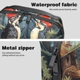 thumbnail image 4 of Woodpecker Hard Drive Case - Waterproof Oxford Fabric Digital Bag for Cable Cord Organizer, Cable Box Organizer Small - 5.9x9.44x3.14 in, 4 of 6