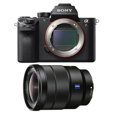 Sony a7R II Mirrorless Interchangeable Lens Camera Body with 16-35mm Lens Bundle - Includes Camera and Vario-Tessar T FE 16-35mm F4 ZA OSS Full-Frame E-Mount Lens