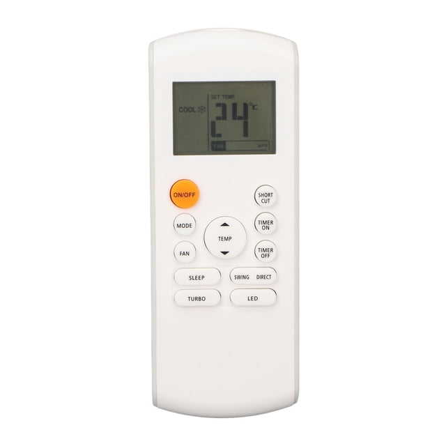 Mando a distancia de aire acondicionado RG57B1 BGE Compatible con RG57B1 BGE RG57B2 BGE RG57B BGE RG57 BGE RG57A BGE RG57A6