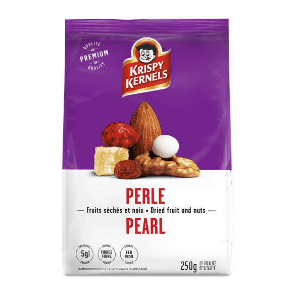 Krispy Kernels Dried fruit & nuts pearl mix 250g, Dried Fruits and nuts mix 250g