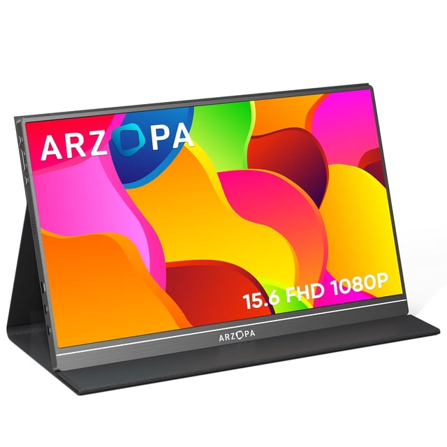 Monitor portátil ARZOPA 15.6 pulgadas 1080P FHD USB C HDMI Mac PC