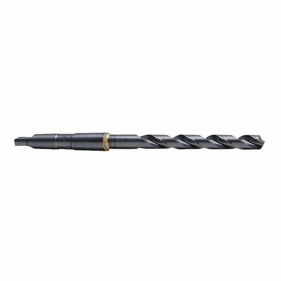 Chicago-Latrobe Taper Shank Drill,27/64,#1MT,Black Oxide 53127