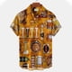 thumbnail image 2 of Camisas hawaianas de manga corta con estampado 3D de cerveza y vino para hombre, camisetas playeras informales de verano de manga corta con botones, 2 of 5
