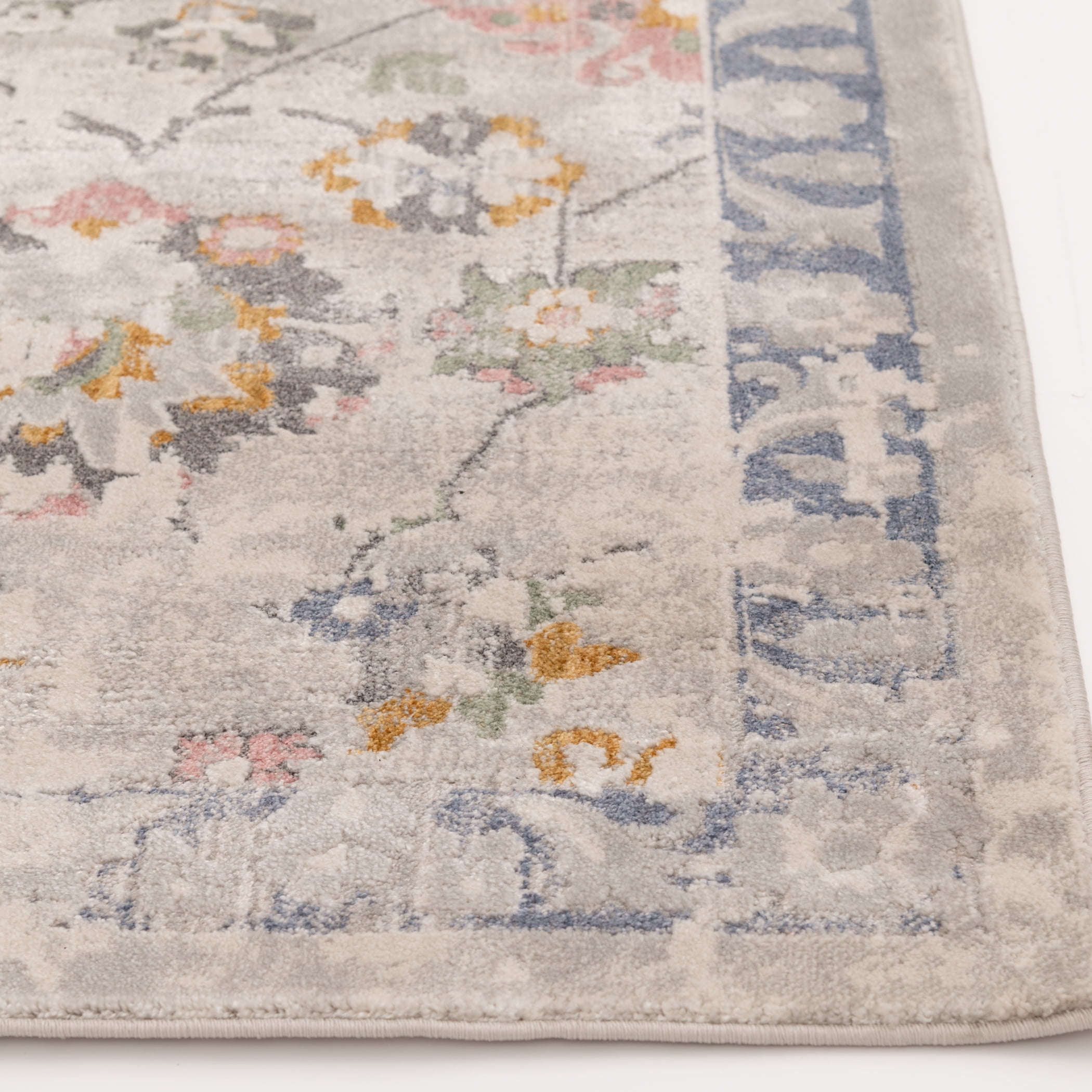 Better Homes & Gardens Persian Blooms Runner Rug, Multi, 2'x7